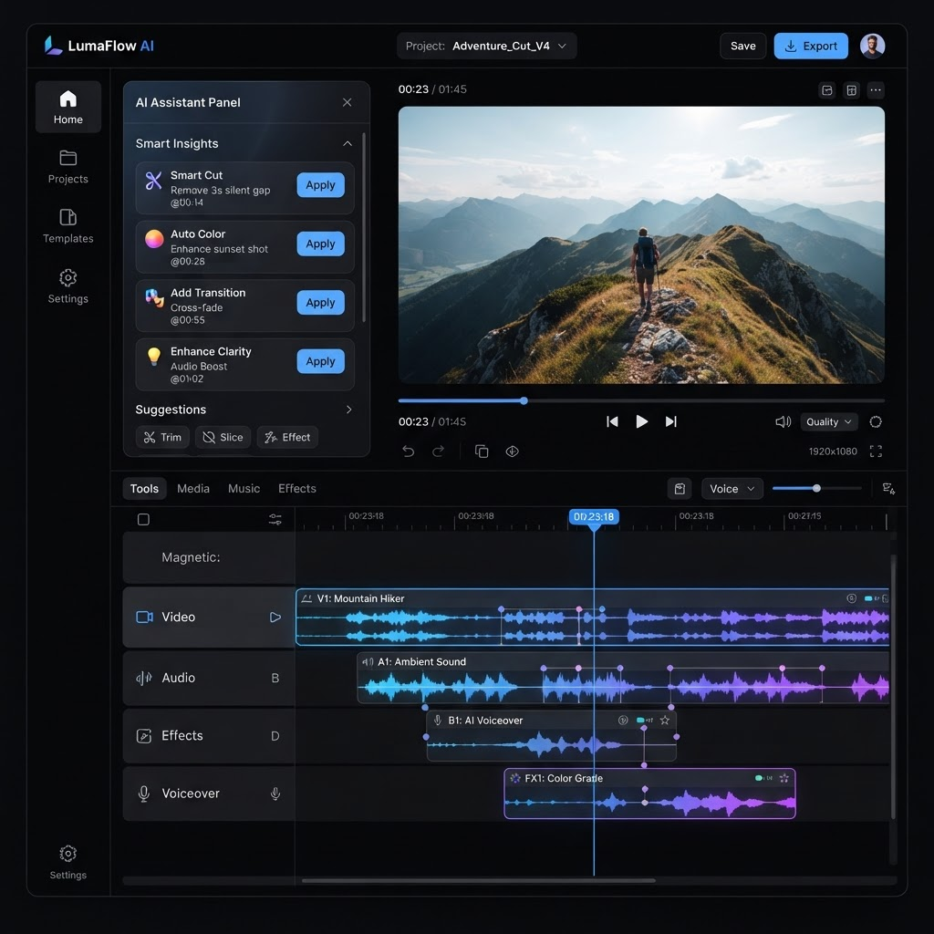 ClipForge interface preview